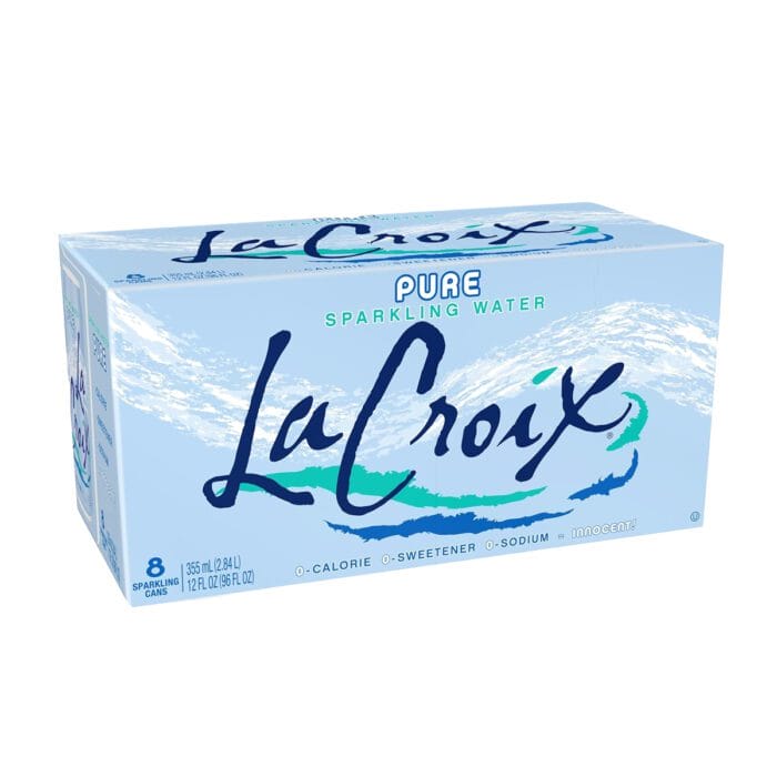 LaCroix Pure Sparkling Water (8x355mL)