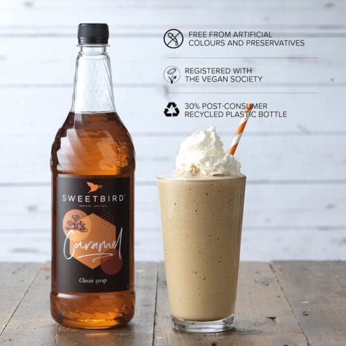 Sweetbird Caramel Classic Syrup (1 Litre)