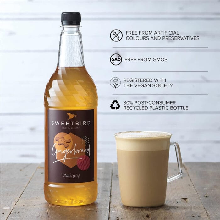 Sweetbird Gingerbread Syrup (1 Litre)