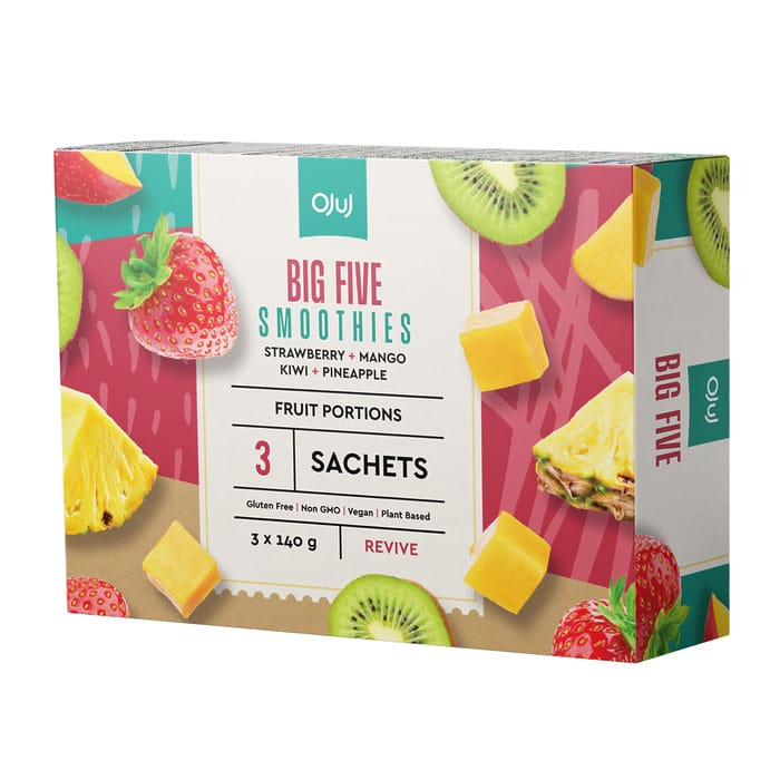 OJUJ Big Five Smoothies (3x140g)