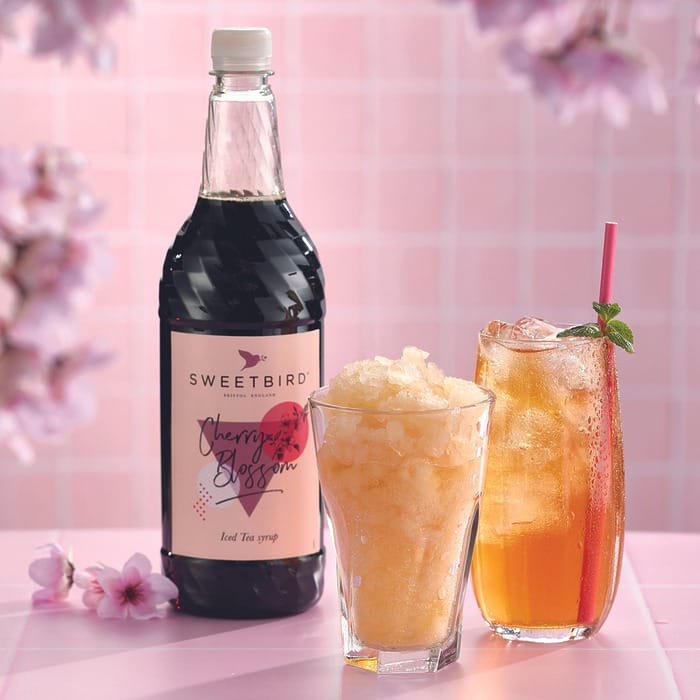 Sweetbird Cherry Blossom Iced Tea Syrup (1 Litre)