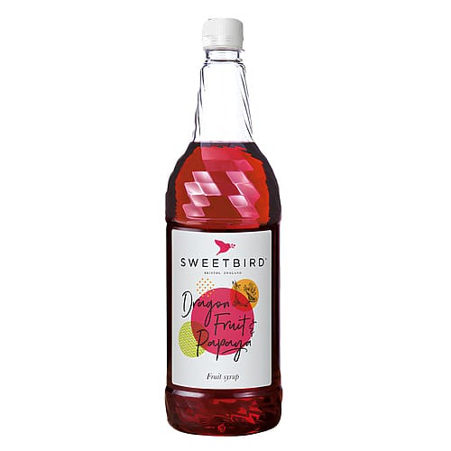 Sweetbird Dragon Fruit & Papaya Fruit Syrup (1 Litre)