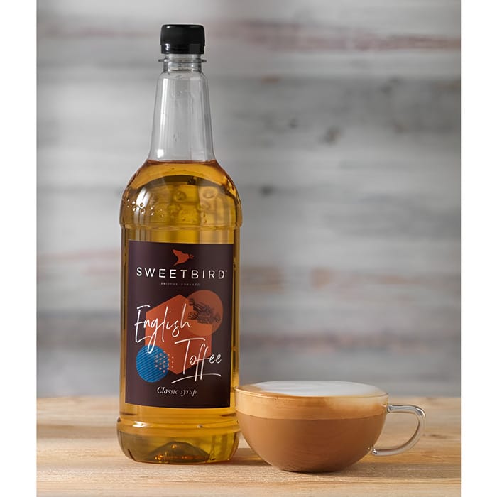 Sweetbird English Toffee Classic Syrup (1 Litre)