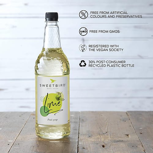 Sweetbird Lime Fruit Syrup (1 Litre)