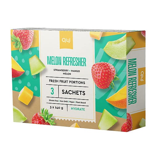 OJUJ Melon Refresher Smoothies (3x140g)