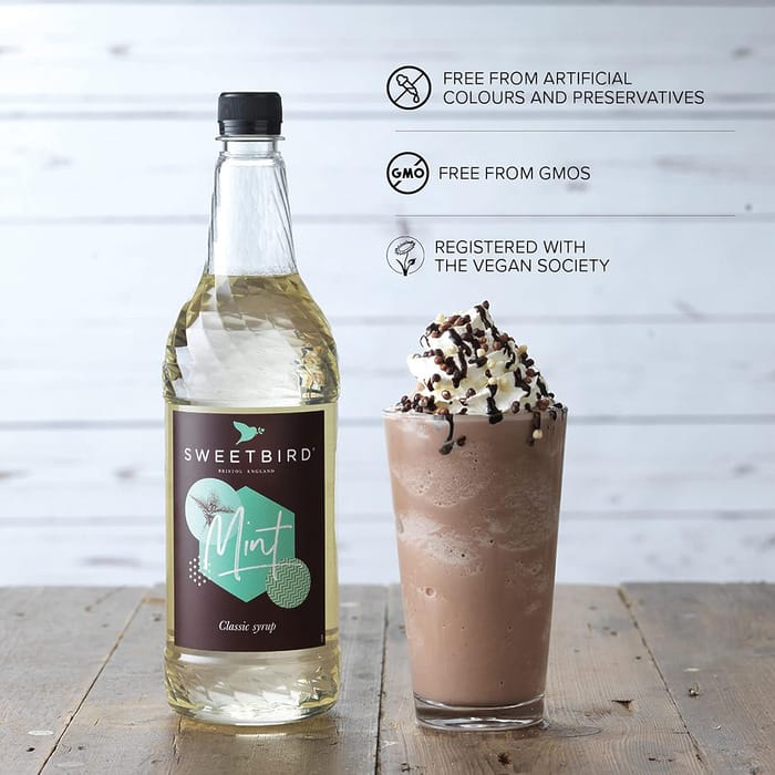 Sweetbird Mint Classic Syrup (1 Litre)
