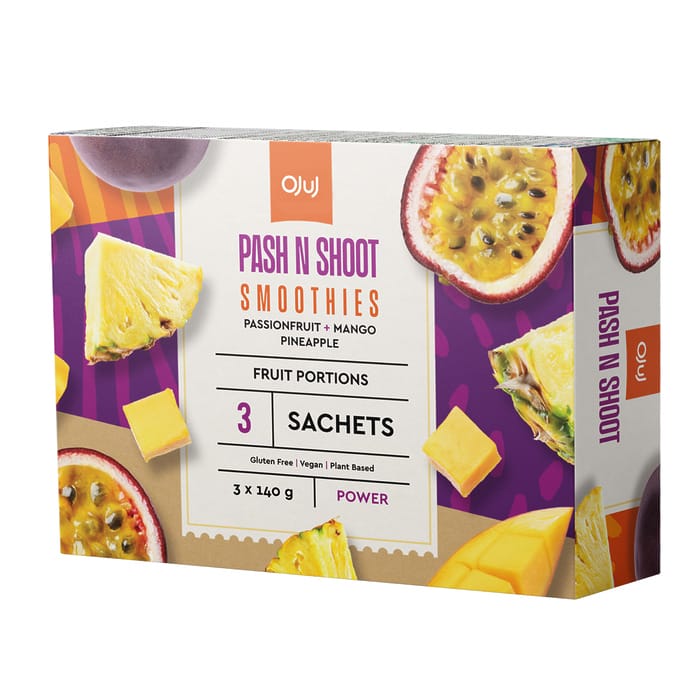 OJUJ Pash N Shoot Smoothies (3x140g)