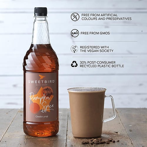 Sweetbird Pumpkin Spice Creative Syrup (1 Litre)