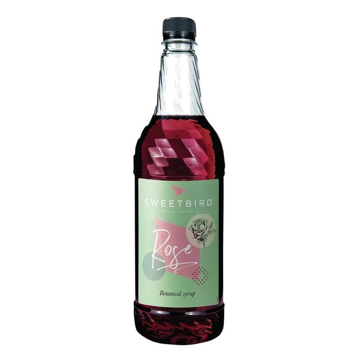 Sweetbird Rose Botanical Syrup (1 Litre)