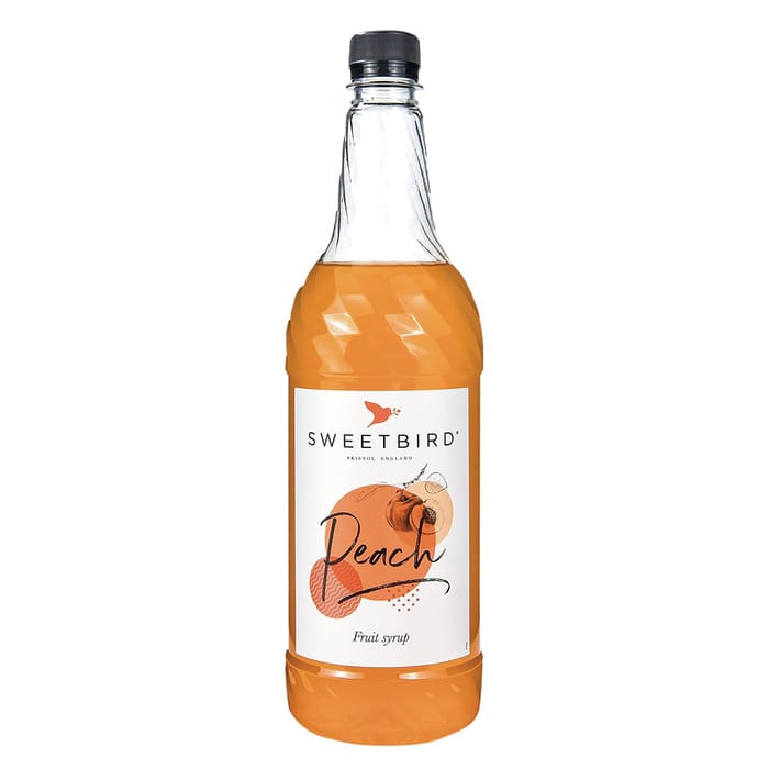Sweetbird Peach Fruit Syrup (1 Litre)