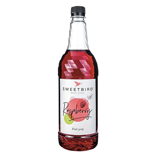 Sweetbird Raspberry Fruit Syrup (1 Litre)