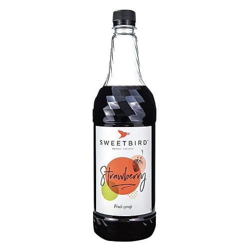 Sweetbird Strawberry Fruit Syrup (1 Litre)