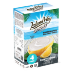 Island Way Zesty Lemon Sorbet Ice Cream Multipack (4x77ml)