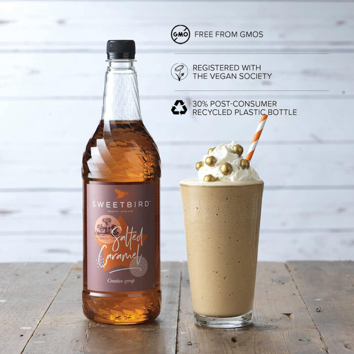 Sweetbird Salted Caramel Creative Syrup (1 Litre) - Image 3